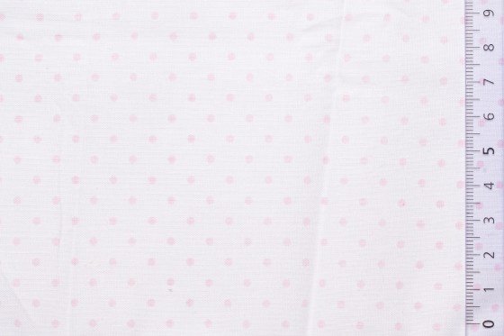 08SENPOUAPINK000WHIxxxCOT[SHEET DOTS PINK](WHITE)F 560x560